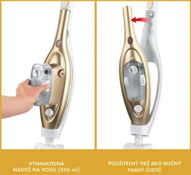 Maxxmee Parný mop s vibráciami PMV-01589 1